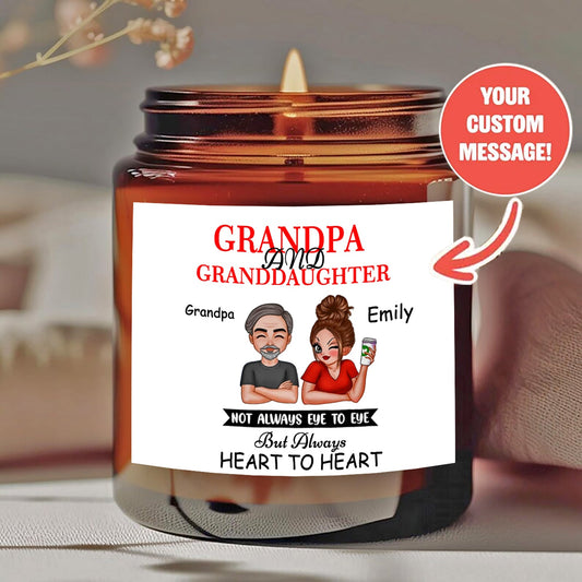 1 personalized candle - customized photos and text, transparent color can - long-lasting soy wax  - wedding, Valentine's Day, birthday, bridesmaid gift - personalized souvenir gift, event candle