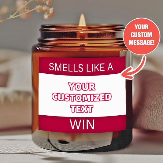 7/3.5/1.5oz personalized candle pattern customization, deep calming and sleep improving soy wax smokeless and stress relieving candles, wedding decoration gift customization, company activity logo customization, Christmas customization