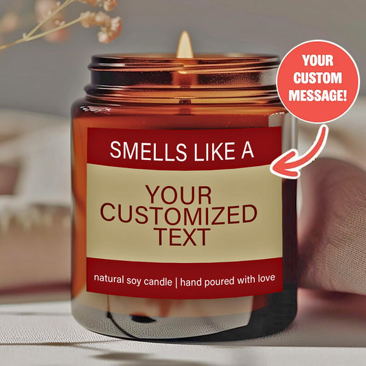 7/3.5/1.5oz personalized candle pattern customization, deep calming and sleep improving soy wax smokeless and stress relieving candles, wedding decoration gift customization, company activity logo customization, Christmas customization